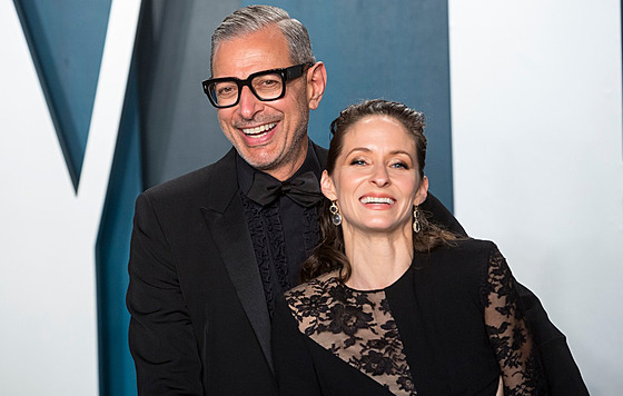 Jeff Goldblum a jeho manelka Emilie Livingstonová