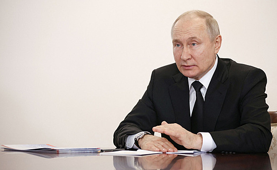 Ruský prezident Vladimir Putin (13. ledna 2023)