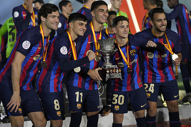 Barcelona vyhrála po pěti letech španělský Superpohár. V Rijádu zdolala Real