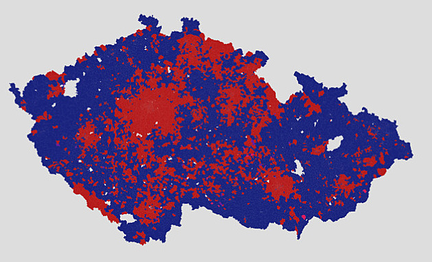 Unikátní mapa iDNES.cz. Zjistěte, jak volili sousedé či jiné části republiky