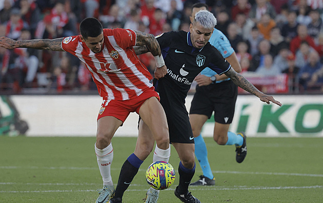 Atlético remizovalo v Almérii a nevyhrálo pátý z posledních šesti duelů