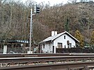 Vechtrovna na elezniní trati mezi Litomicemi a Ústí nad Labem na vjezdu do...