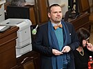 Ministr kultury Martin Baxa ve Snmovn