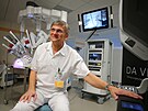Prim�� urologie Jaroslav �en�ek byl jedn�m z odborn�k�, kte�� nov� robotick�...