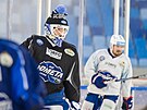 Dominik Furch z Komety bhem tréninku na bratislavském Tehelném poli