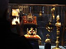 eské korunovaní klenoty jsou vystaveny veejnosti v katedrále svatého Víta...