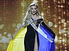 Miss Ukrajina Viktoria Apanasenko na Miss Universe (New Orleans, 14. ledna 2023)