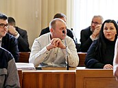 Expolicista Michal Ratajský u soudu v kauze Vork týkající se úniku informací z...