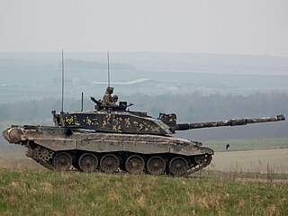 Britský tank Challenger II