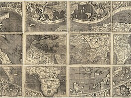 Podle Universalis Cosmographia, mapy vytvoené v roce 1507 geografem...
