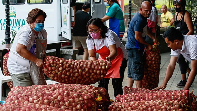 Ceny cibule na Filipínách skokově rostou (10. ledna 2023)