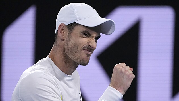 Andy Murray po postupu do tetho kola Australian Open.