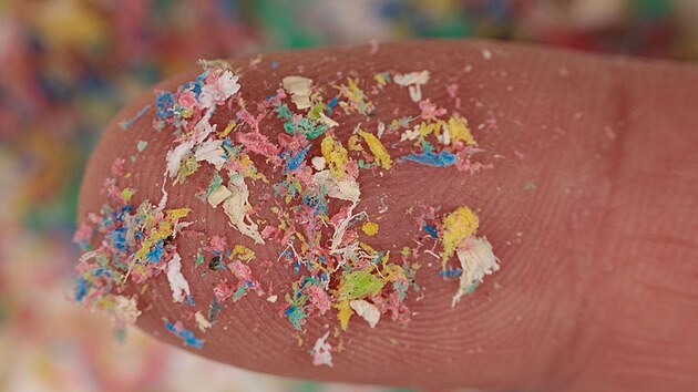 Mikroplasty jsou plastov� ��stice o velikosti men�� ne� p�t milimetr�. Nanoplasty se m��� v ��du nanometr�.