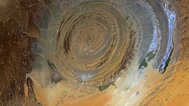 Pozoruhodn geologick struktura je piblin 100 milion let star.