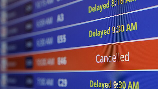 Americk ad pro civiln letectv (FAA) nadil aerolinkm v USA, aby do 15:00 SE zastavily vechny plnovan odlety. Dvodem je zvada na varovnm systmu. (11. ledna 2023)