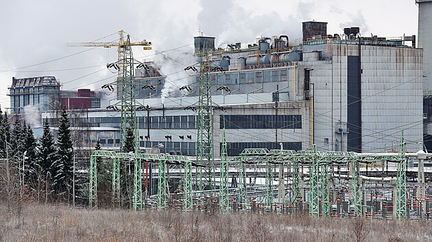 Zpracovatelsk st spolenosti Sokolovsk uheln ve Vesov