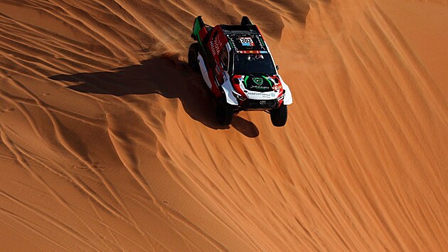 Yazeed Al-Rajhi v 11. etap Rallye Dakar