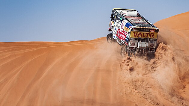 Jaroslav Valtr bhem Rallye Dakar