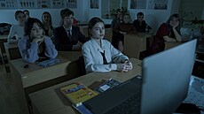 Rovno. Ukrajinské d�ti se u�í v podzemních bunkrech i b�hem ruských raketových...