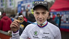 Michael Boroš obhájil vítězství na cyklokrosovém mistrovství republiky.