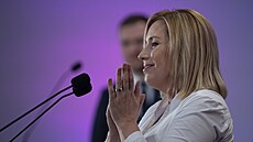 Volební �táb kandidátky Danu�e Nerudové. (14. ledna 2023)