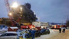 Na jediném ruském letadlovém kiníku Admiral Kuzncov vypukl poár. (22....
