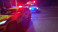 Záb�r ze zásahu záchraná��, kte�í v Opav� pomáhali �ty�em lidem p�iotráveným...