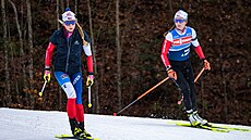 Markéta Davidová a Jessica Jislová trénují v Ruhpoldingu.