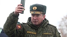 Ruský generálplukovník Alexandr Lapin (12. listopadu 2021)