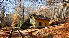 Strá�ní domky jsou atraktivní, �asto nalezly nové vyu�ití. T�eba tento na...