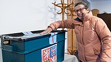 Volby prezidenta v obci eská ermná, kde má Petr Pavel chalupu. (14. ledna...
