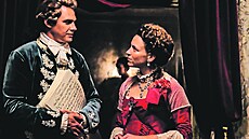 Vojtch Dyk a Lana Vlady ve filmu Il Boemo o slavném skladateli 18. století...