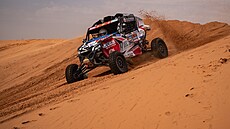 Josef Machá�ek v 9. etap� Rallye Dakar