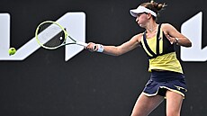 Barbora Krej�íková v prvním kole Australian Open