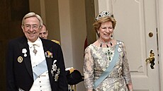 ecký král Konstantin II. a královna Anne-Marie (Koda, 15. dubna 2015)