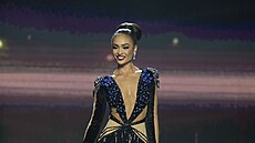 Miss USA R’Bonney Gabrielová na Miss Universe (New Orleans, 14. ledna 2023)