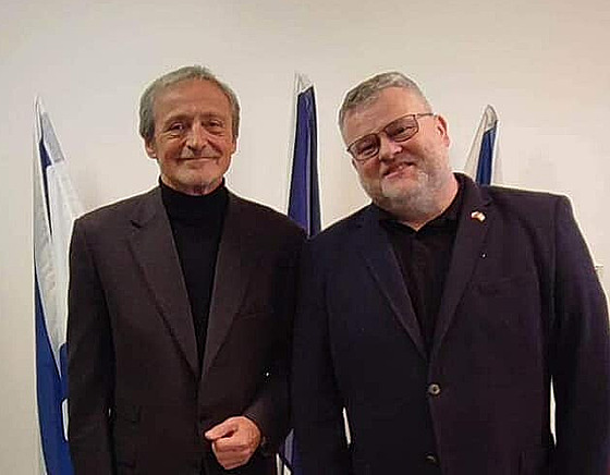 Velvyslanec v Izraeli Martin Stropnický se v Izraeli setkal za úasti poslance...