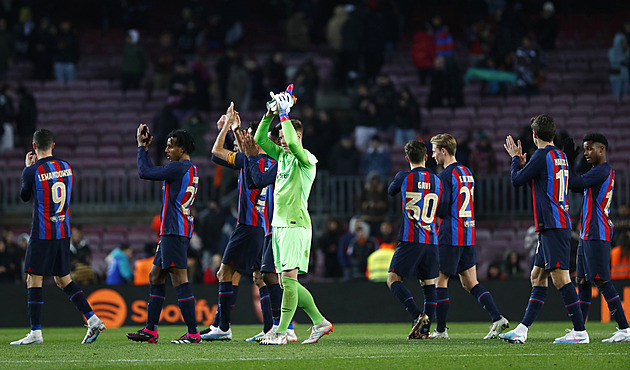 Barcelona vyřadila ve čtvrtfinále poháru o deseti hrající San Sebastian