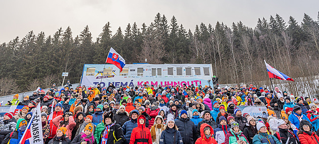 Milujeme tě, Péťo! Světový pohár v lyžování ve Špindlu sledují tisíce diváků