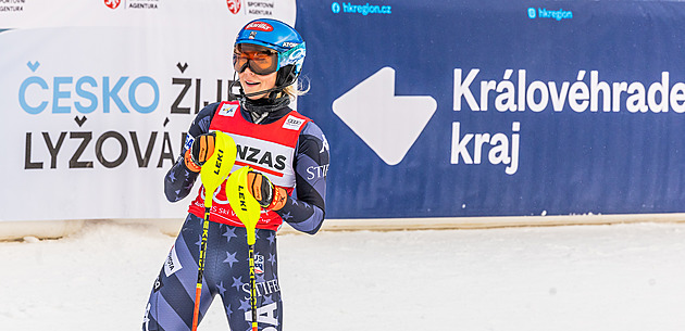 Jeden krok od historie. Shiffrinová ve Špindlu kralovala prvnímu slalomu