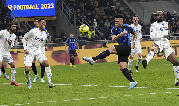 Oslabený Inter Milán nestačil v italské fotbalové lize na Empoli