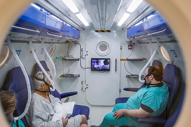 Hyperbarická komora pumpuje do těla „lepší palivo“ a urychlí čas léčby