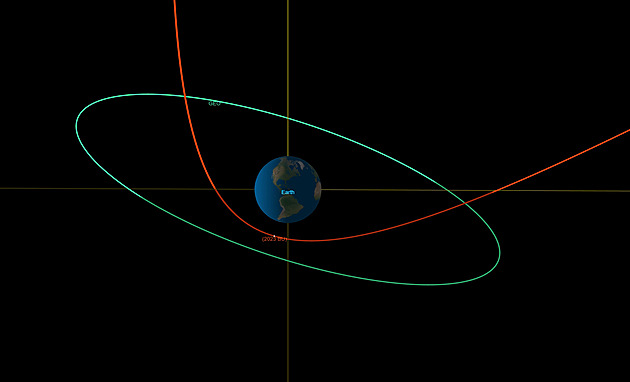 Nedávno objevený asteroid proletěl blíže Zemi než létají některé družice