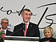 Neúspěšný prezidentský kandidát Andrej Babiš na tiskové konferenci. (28. ledna...