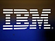 IBM logo obrazovka firma