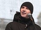 Organizátor protivládních demonstrací Ladislav Vrabel (21. ledna 2023)