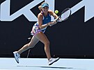 Linda Fruhvirtová ve tetím kole Australian Open.