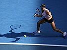Amerianka Jessica Pegulaová v osmifinálovém utkání na Australian Open.