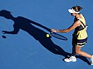 eská tenistka Barbora Krejíková v osmifinále Australian Open.