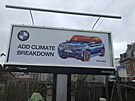 Po únosu se poselství reklamy na BMW ponkud zmnilo.